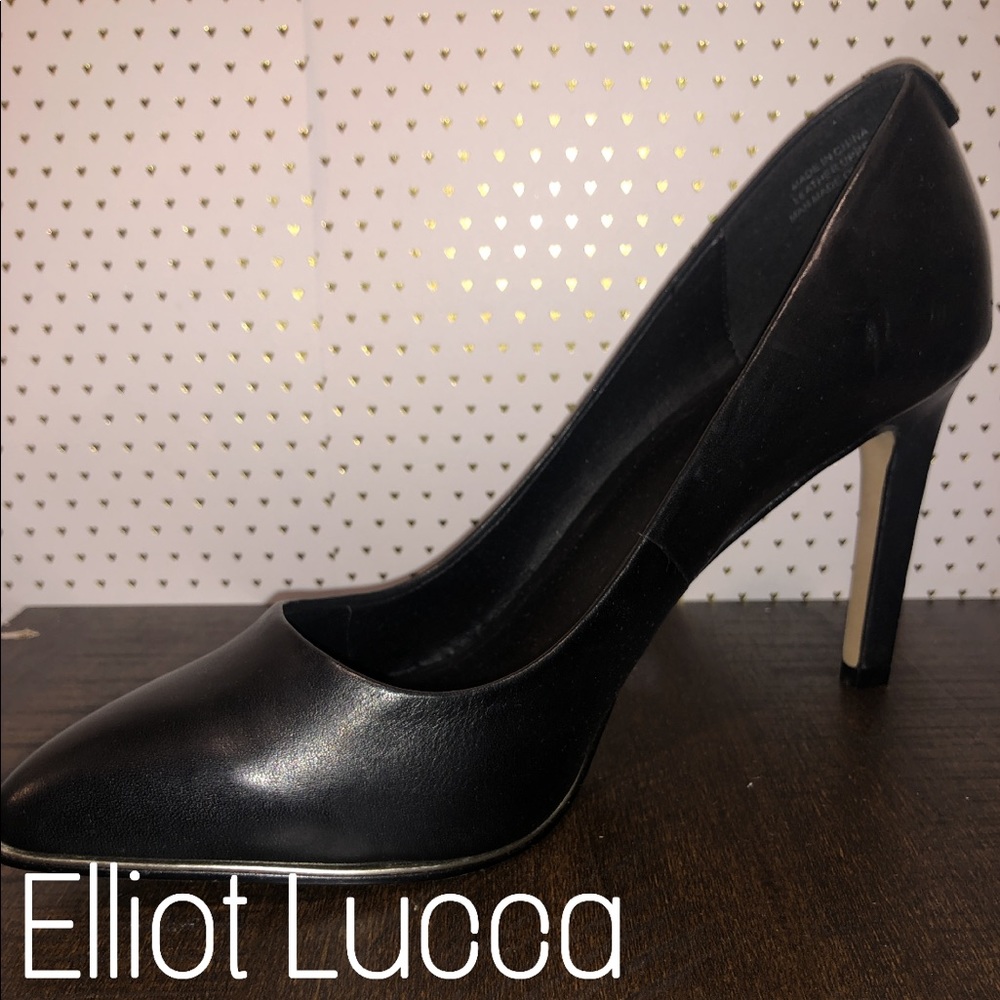 Elliott Lucca Black Catalina Heels